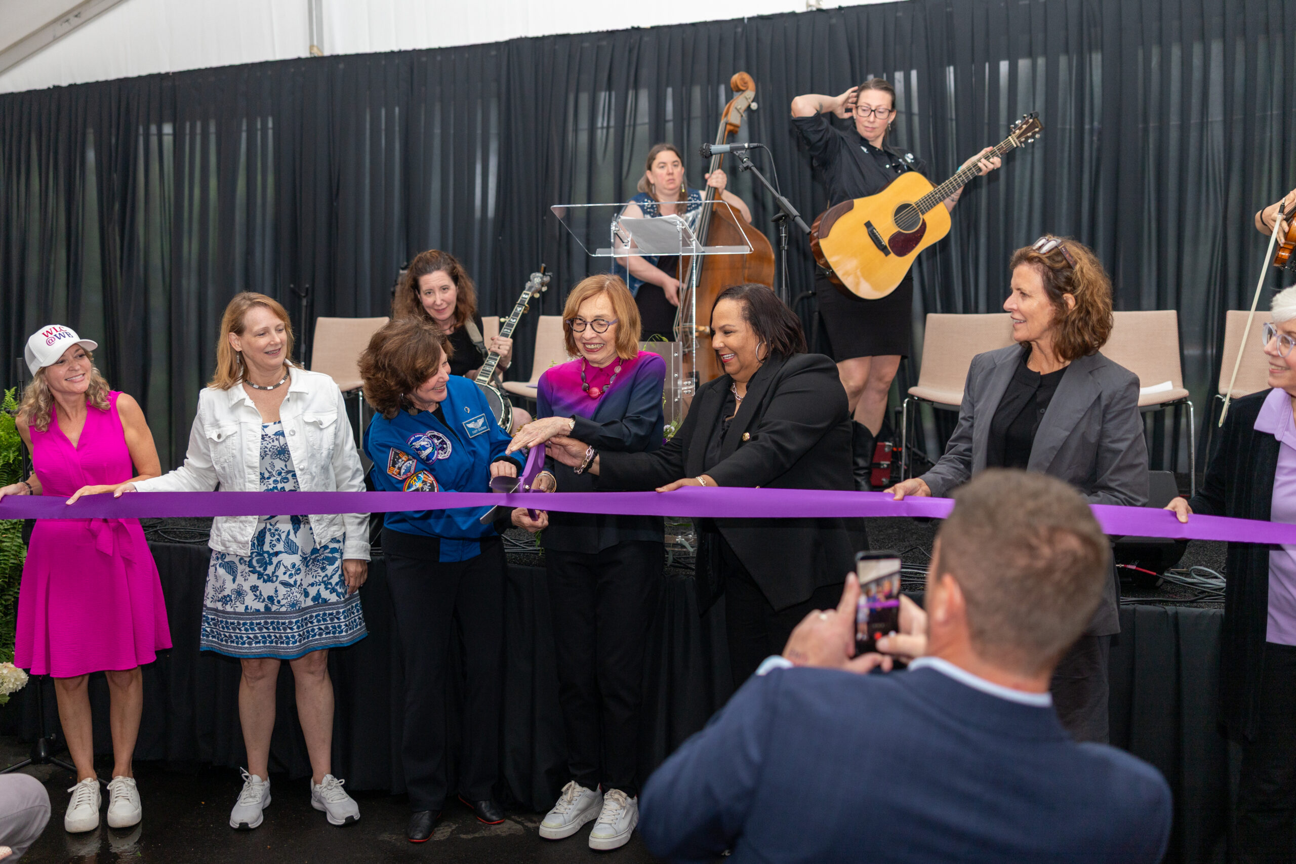 WLC ribbon cutting moment